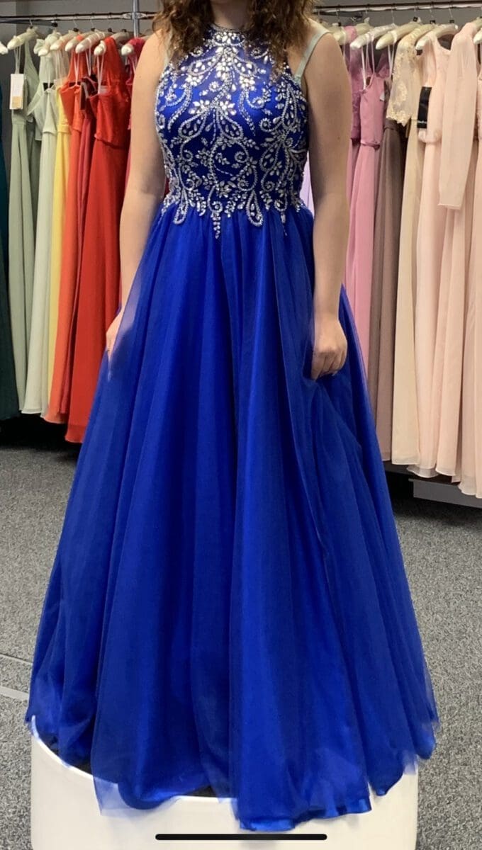 Stunning cobalt blue Prom dress - Prom UK Reloved