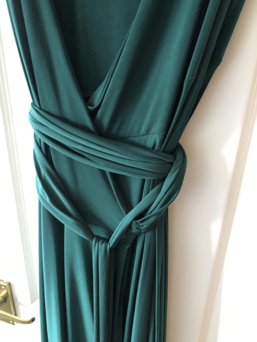 Dark green Prom Dress – one size - Prom UK Reloved